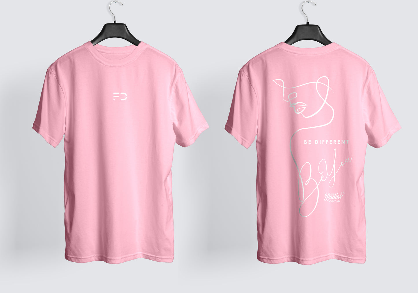 WOMEN TAILLIERTES T-SHIRT - ROSA - MOTSI MABUSE LADIES JUST US