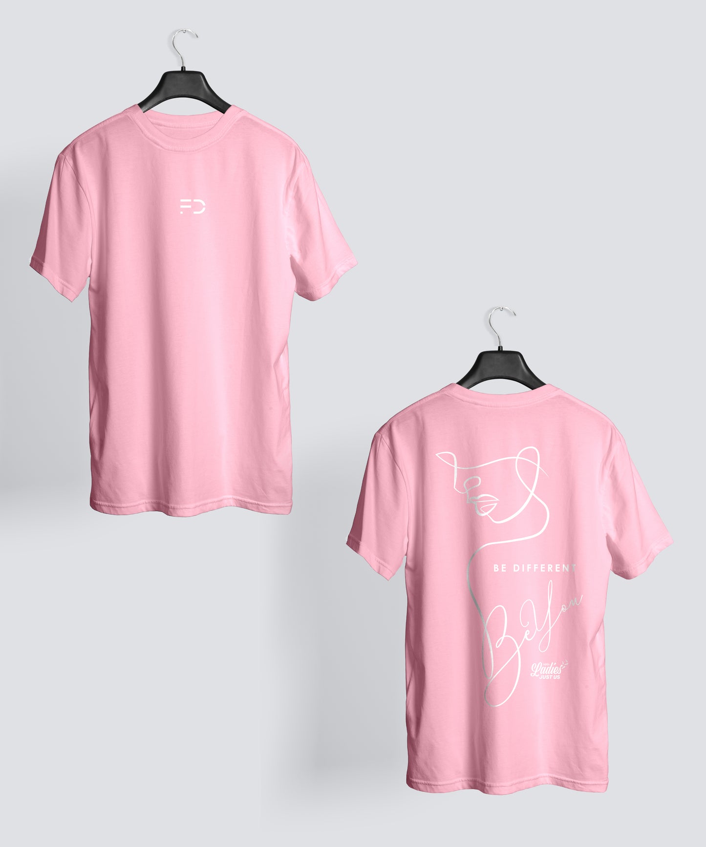 WOMEN REGULAR T-SHIRT - ROSA - MOTSI MABUSE LADIES JUST US