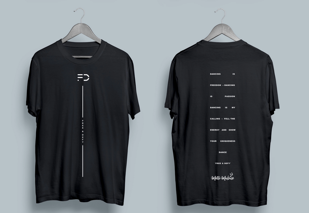 MEN T-SHIRT - BLACK - MOTSI MABUSE TANZSCHULE