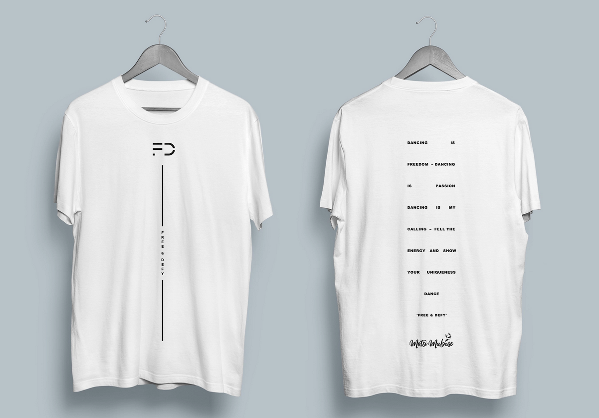 MEN T-SHIRT - WHITE - MOTSI MABUSE TANZSCHULE