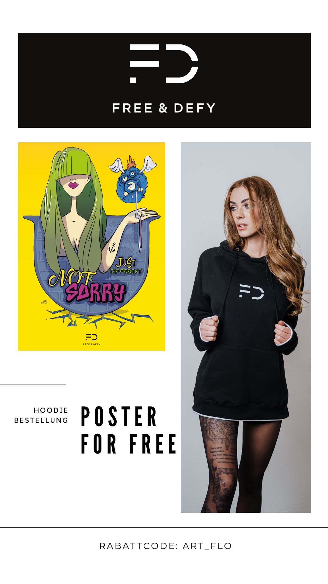 JUST DIFFERENT - POSTER (KOSTENLOS*)