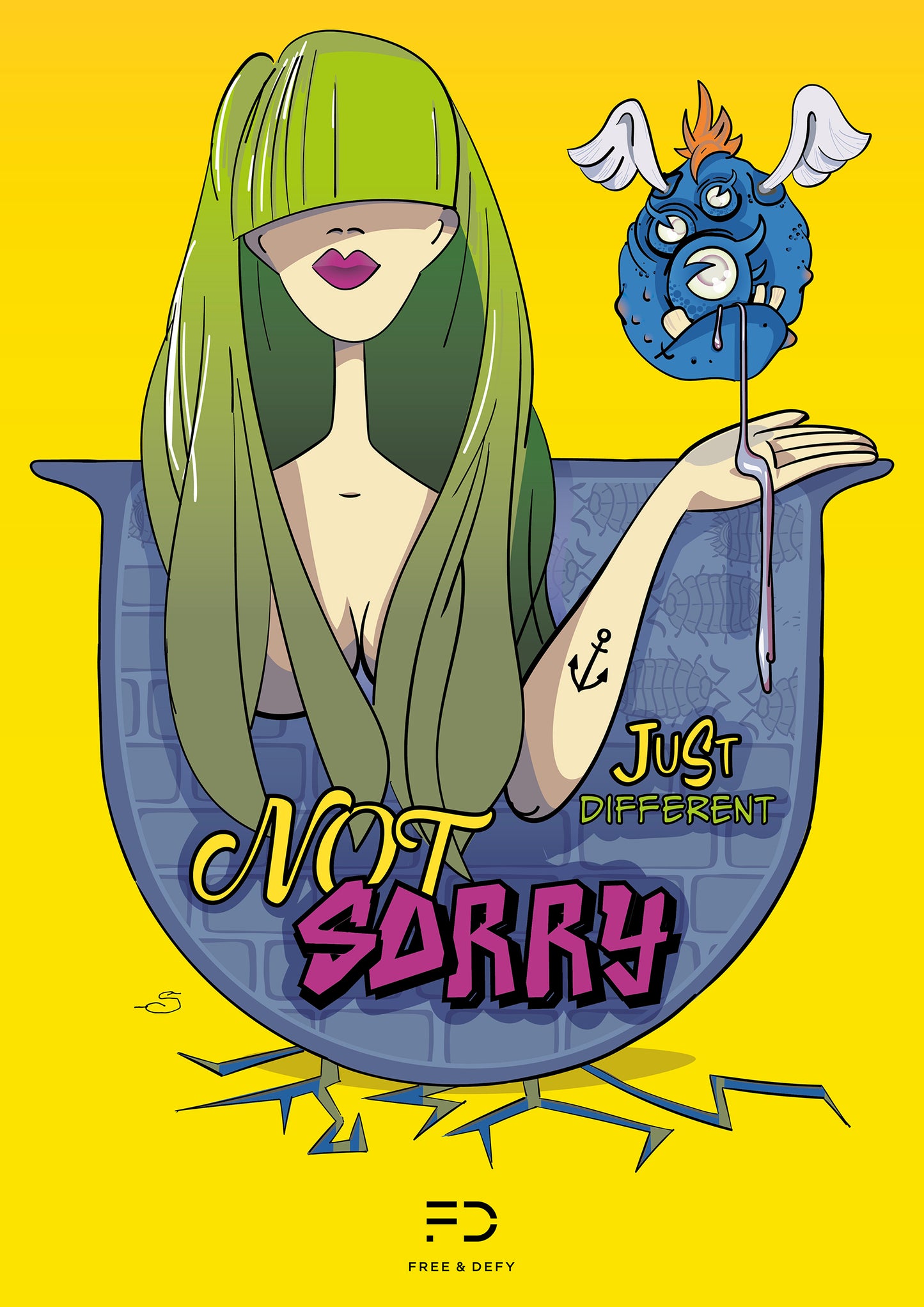 JUST DIFFERENT - POSTER