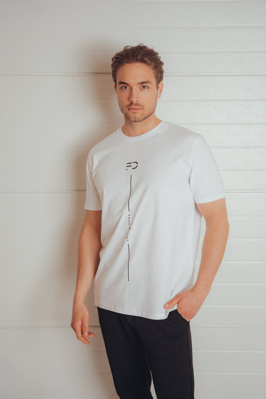 MEN T-SHIRT - WHITE