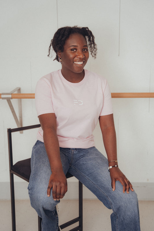 WOMEN REGULAR T-SHIRT - ROSA - MOTSI MABUSE LADIES JUST US