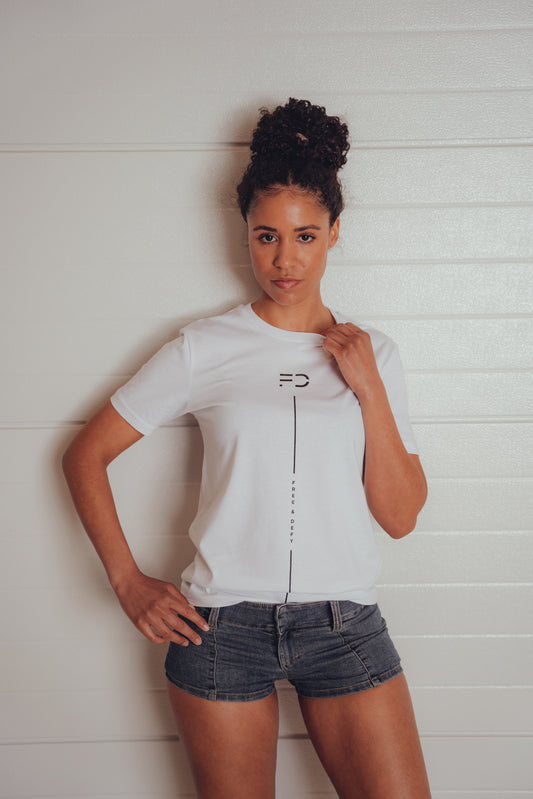 WOMEN T-SHIRT - WHITE REGULAR