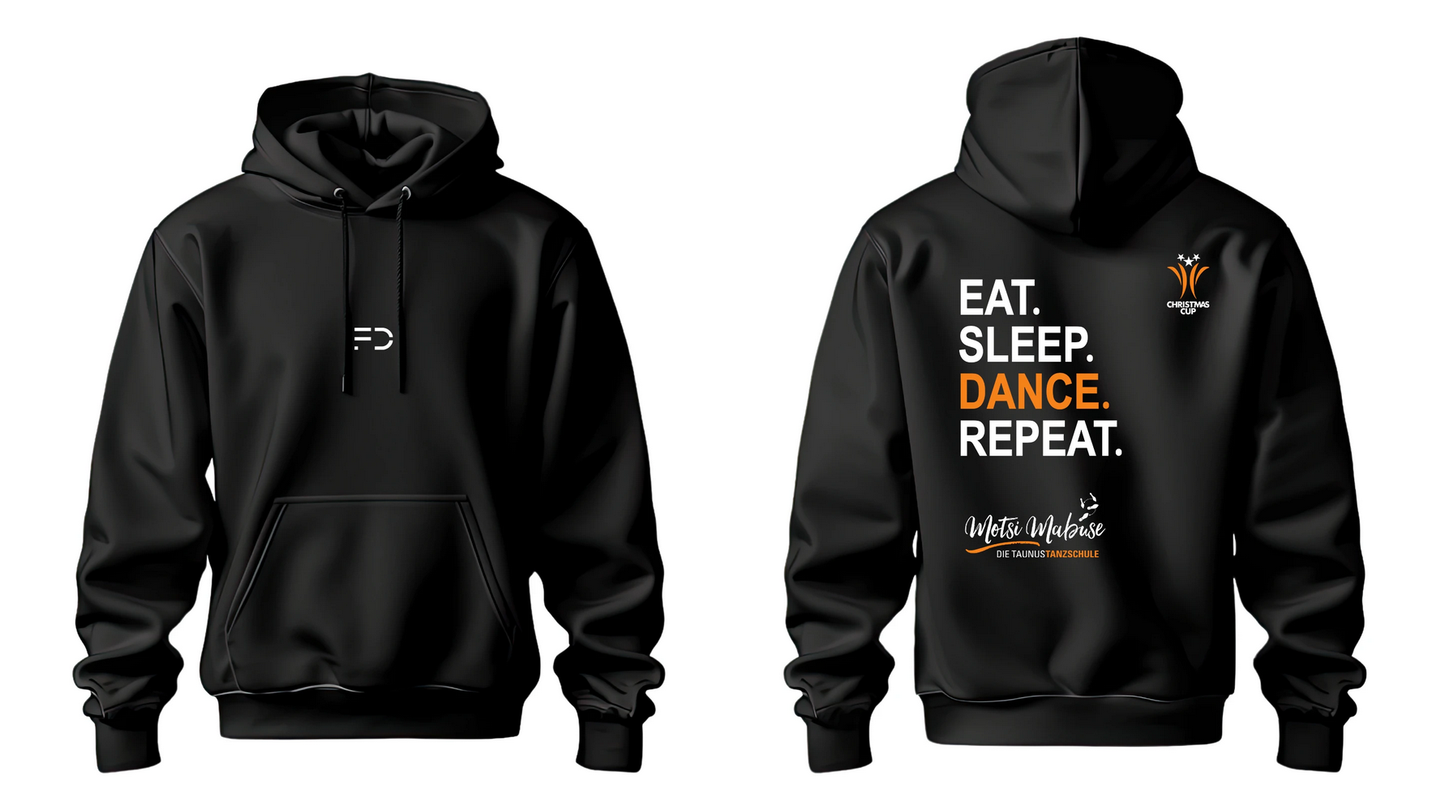 HOODIE - EAT. SLEEP. DANCE. REPEAT.