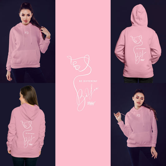 WOMEN HOODIE - ROSA - MOTSI MABUSE LADIES JUST US