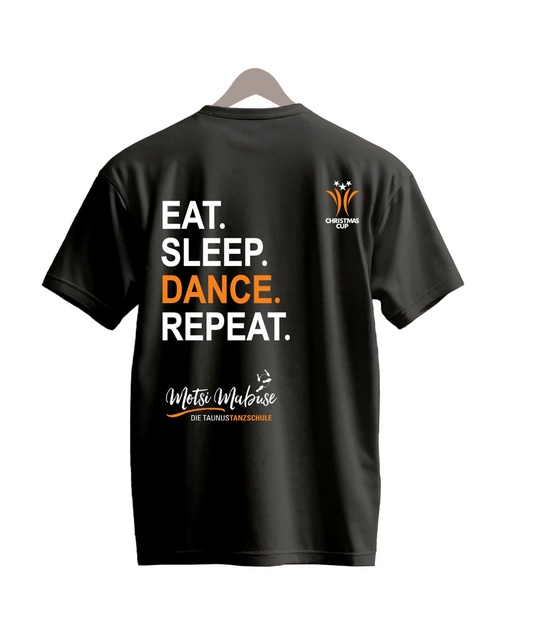 T-SHIRT - EAT. SLEEP. DANCE. REPEAT.